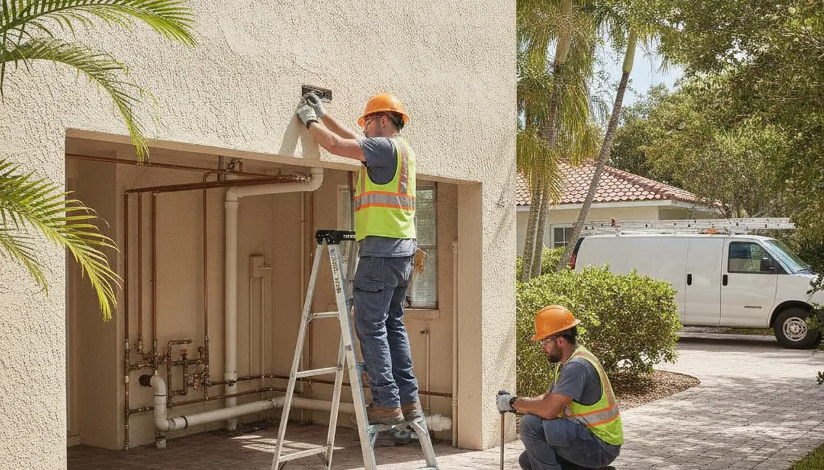 Fort Lauderdale, FL plumbing repair technician for emergency leak and pipe service